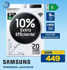 Samsung - Ww90d61l Lavatrice
