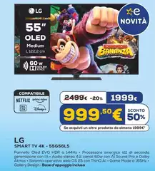 LG - Smart Tv 4K 55G56LS