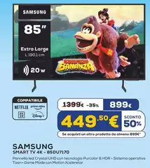 Samsung - Smart Tv 4K-85DU7170 