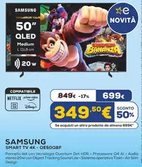 Samsung - Smart Tv 4K QE50Q8F