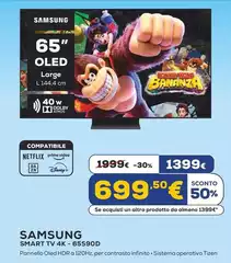 Samsung - Smart Tv 4K 65S90D