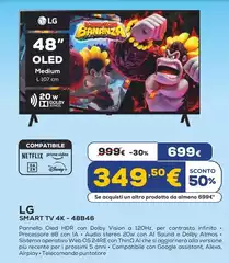 LG - Smart Tv 4K 48B46