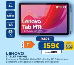 Lenovo - Tablet Tab M11