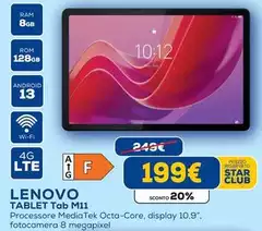 Lenovo - Tablet Tab M11