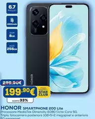 Honor - Smartphone 200 Lite