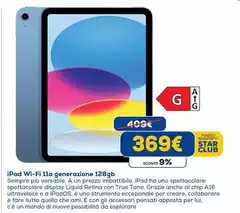 Star - Ipad Wi-fi 11a Generazione 128gb