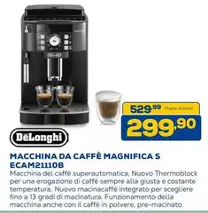 De Longhi - Macchina Da Caffè Magnifica S ECAM21110B