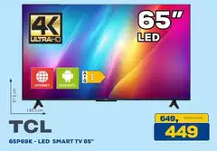 TCL - Led Smart Tv 65"