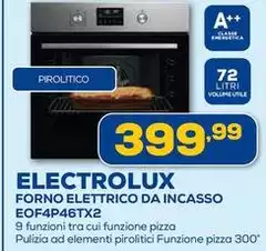 Electrolux - Forno Elettrico Da Incasso EOF4P46TX2