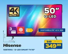 Hisense - Q-led Smart Tv 50" 50E79NQ