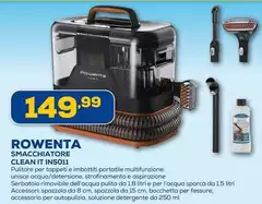 Rowenta - Smacchiatore Clean It INS011