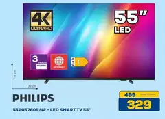 Philips - 55PUS7609/12 - Led Smart Tv 55"