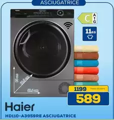 Haier - HD110-A3959RE Asciugatrice