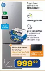 Samsung - Frigorifero Ecoflex AI RB38C607AS9