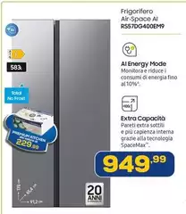Samsung - Frigorifero Air Space AI rs57dg400em9