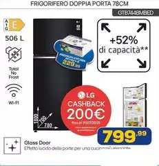 LG - Frigorifero Doppia Porta 78cm