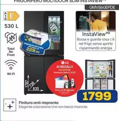 Total - Gmv86oepfde Frigorifero Con Congelatore Libera Installazione 530 L C Acciaio Inossidabile