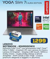 Lenovo - Notebook - 83HM000WIX