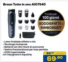 Braun -  Tutto In Uno AIO7540