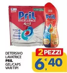 Pril - Detersivo Lavatrice Gel/Caps