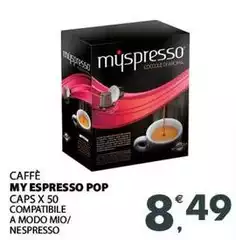 Myspresso - Caffè My Espresso Pop
