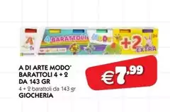 Giocheria - A Di Arte Modo Barattoli 4+2 Da 143 Gr