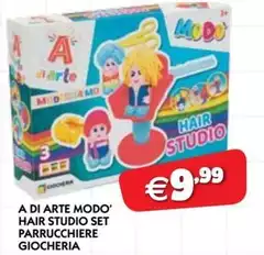 Giocheria - A Di Arte Modo' Hair Studio Set Parrucchiere