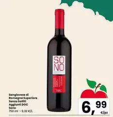 Sangiovese Di Romagna Superiore Senza Solifit DOC Aggliunti DOC
