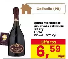 Ariola - Spumante Marcello Lambrusco Dell'Emilia IGT Dry