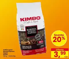Kimbo - Caffè In Grani Barista Espresso