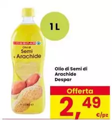 Despar - Olio Di Semi Di Arachide