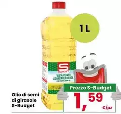 S budget - Olio Di Semi Di Girasole