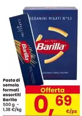 Barilla - Pasta Di Semola Formati Assortiti