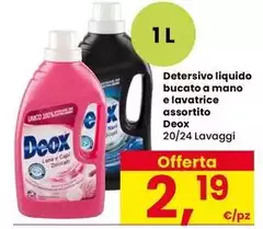Deox - Detersivo Liquido Bucato A Mano E Lavatrice Assortito