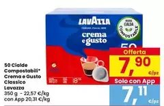 Lavazza - 50 Cialde Compostabili Crema E Gusto Classico