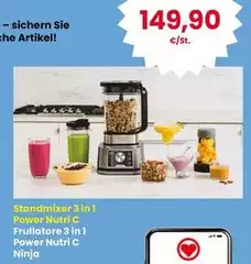 Ninja - Frullatore 3 In 1 Power Nutri C