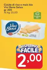 Selex - Cialde Di Riso E Mais Bio Vivi Bene