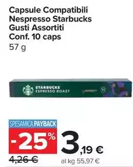 Starbucks - Capsule Compatibili Nespresso