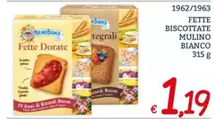 Mulino Bianco - Fette Biscottate