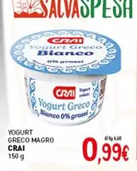 Crai - Yogurt Greco Magro