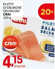 Crai - Filetti Di Salmone Selvaggio