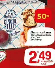 Sammontana - Cono Cinque Stelle