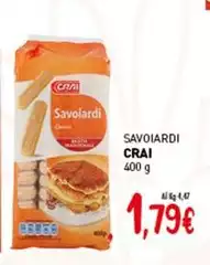 Crai - Savoiardi