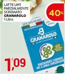 Granarolo - Latte UHT Parzialmente Scremato