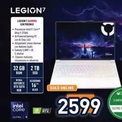 Lenovo - Legion 7 Gaming 83KY003NIX 