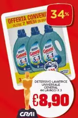 General - Detersivo Lavatrice Universale