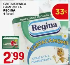 Regina - Carta Igienica Camomilla