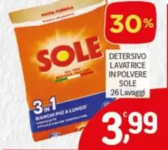 Sole - Detersivo Lavatrice In Polvere