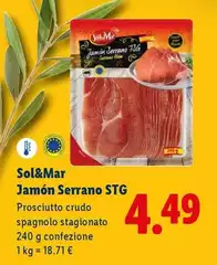 Sol & Mar - Jamon Serrano STG
