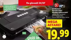 Silvercrest Kitchen Tools - Macchina Sigillasacchetti 